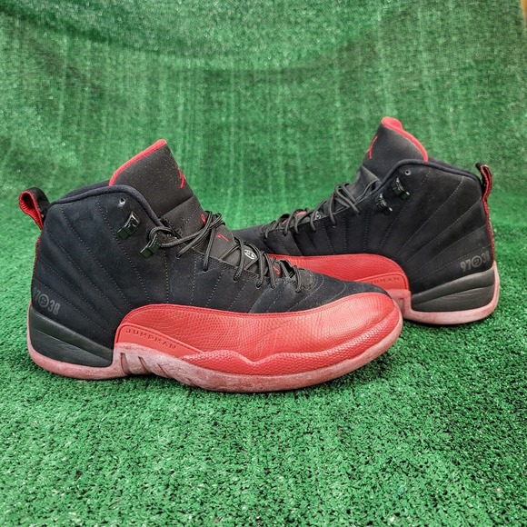 Nike Air Jordan 12 Retro Flu Game 2009 Size 14 130690-065 - Picture 2 of 14